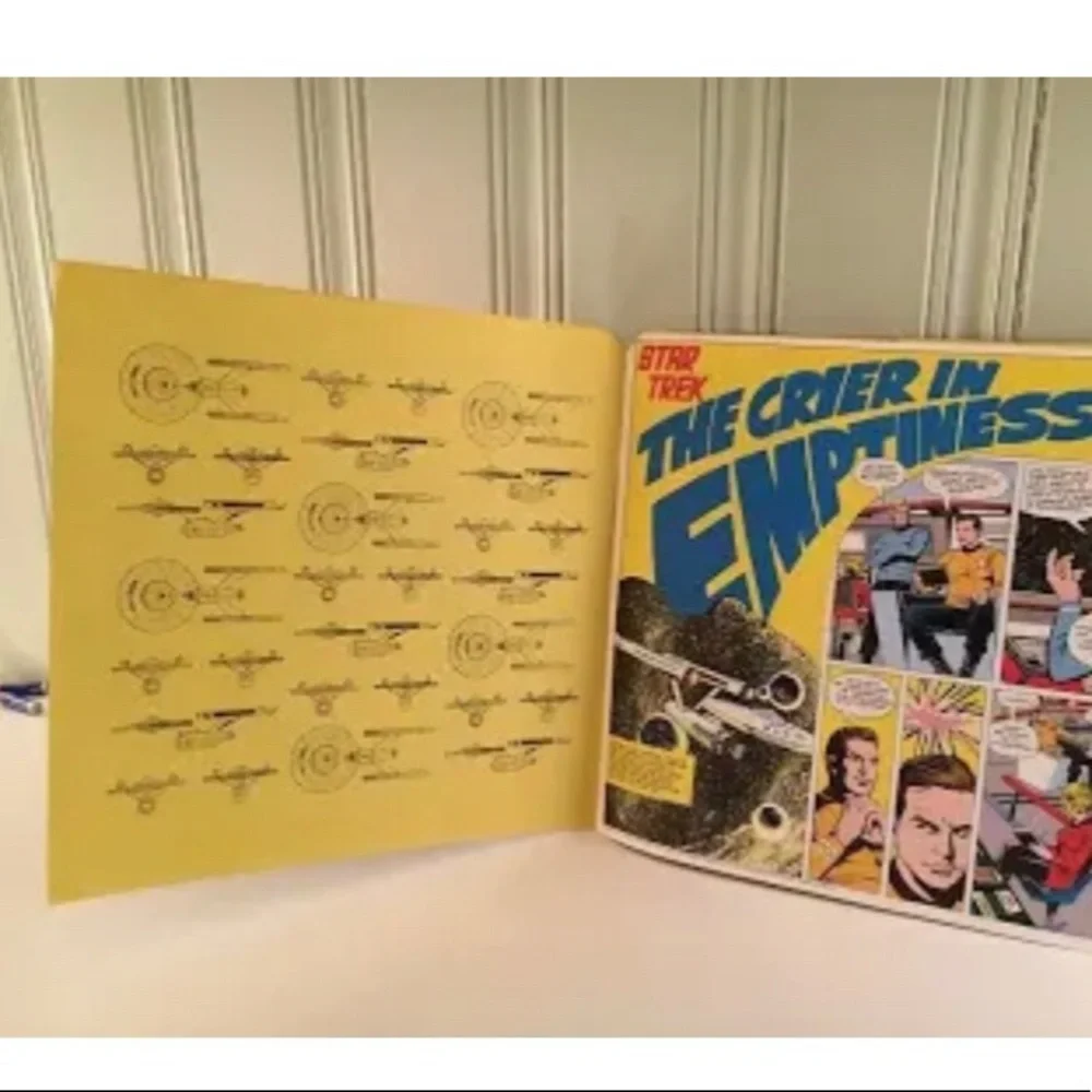 🪐VINTAGE STAR TREK Book & Record Set - Picture 7 of 7